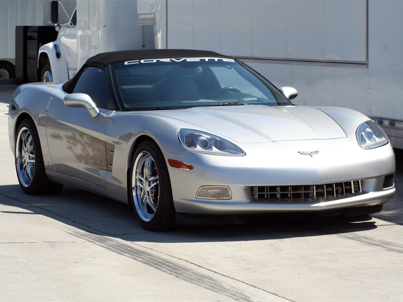 2005-2013 C6 Corvette, Driving Light Covers Polished Billet Style C6, Stainless Steel