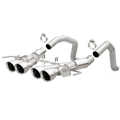 C7 Corvette MagnaFlow Axle-Back 15-16 Chevy 6.2L Competition SS 3in Quad Split Rear 4in Tips C7 Corvette MagnaFlow Axle-Back 15-16 Chevy 6.2L Competition SS 3in Quad Split Rear 4in Tips