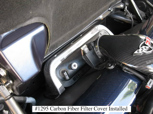 C5 Corvette Cold Air Intake Cover, Blackwing, Carbon Fiber, The Chiller