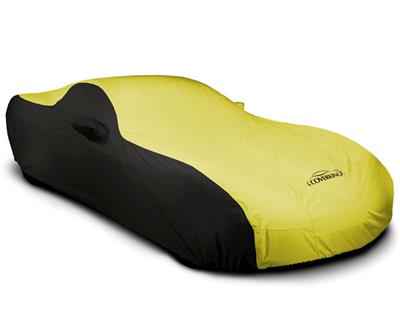 C7 Corvette 15-19 Stormproof Z06, Grand Sport, Car Cover, Two Tone,  Yellow and Black