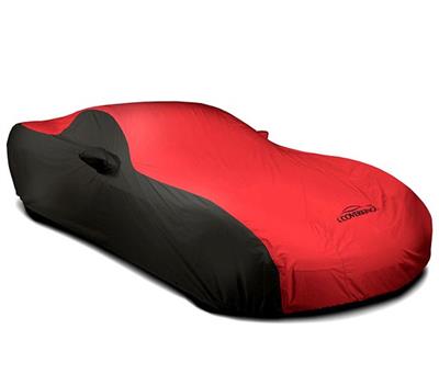C7 Corvette 15-19 Stormproof Z06, Grand Sport, Car Cover, Two Tone,  Red and Black