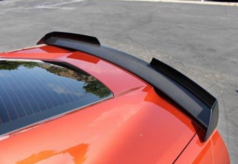 C7 Corvette Z06 - Rear Deck Track Pack Spoiler without Wickerbill - Carbon Fiber