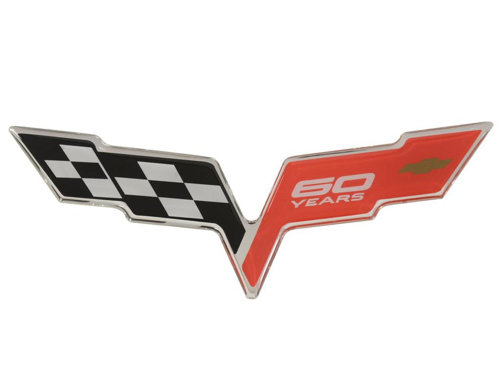 2013 C6 Corvette 60th Anniversary Edition Domed Air Bag Decal, Single 5" Decal 2013 C6 Corvette 60th Anniversary Edition Domed Air Bag Decal, Single 5" Decal