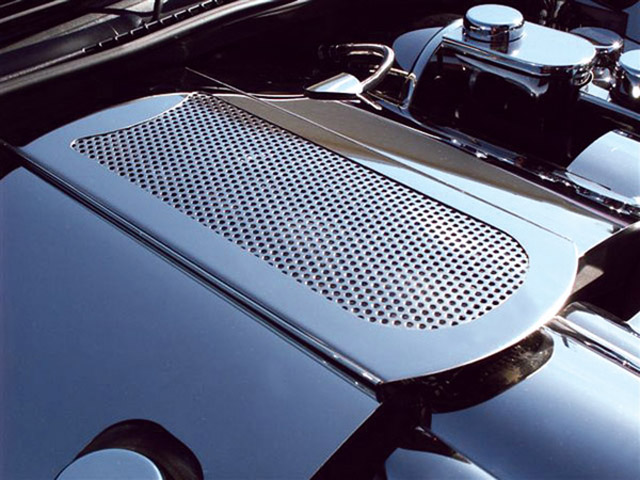 2005-13 C6 Corvette Stainless Steel Perforated Plenum Cover