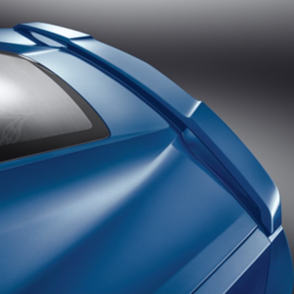 2014+ Corvette Stingray GM OEM High Wing Style Spoiler Kit, Painted Laguna Blue