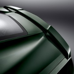 2014+ Corvette Stingray GM OEM High Wing Style Spoiler Kit, Painted Lime Rock (G7J)