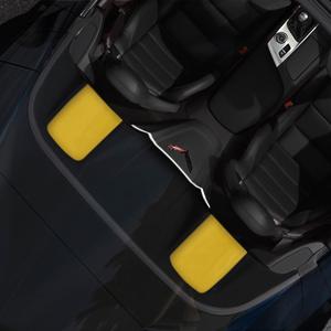 2014 C7 Corvette GM OEM Convertible Tonneau Lid Trim Insert Decal Package, Blue My Mind