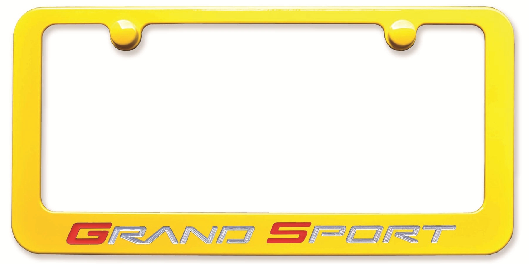 Corvette License Plate Frame - Color Matched - Grand Sport : 2010-2013