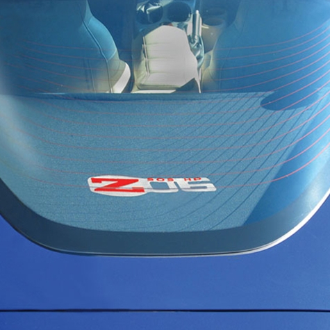 C6 Z06 Corvette Rear Cargo Shade : 2006-2013 C6 Z06