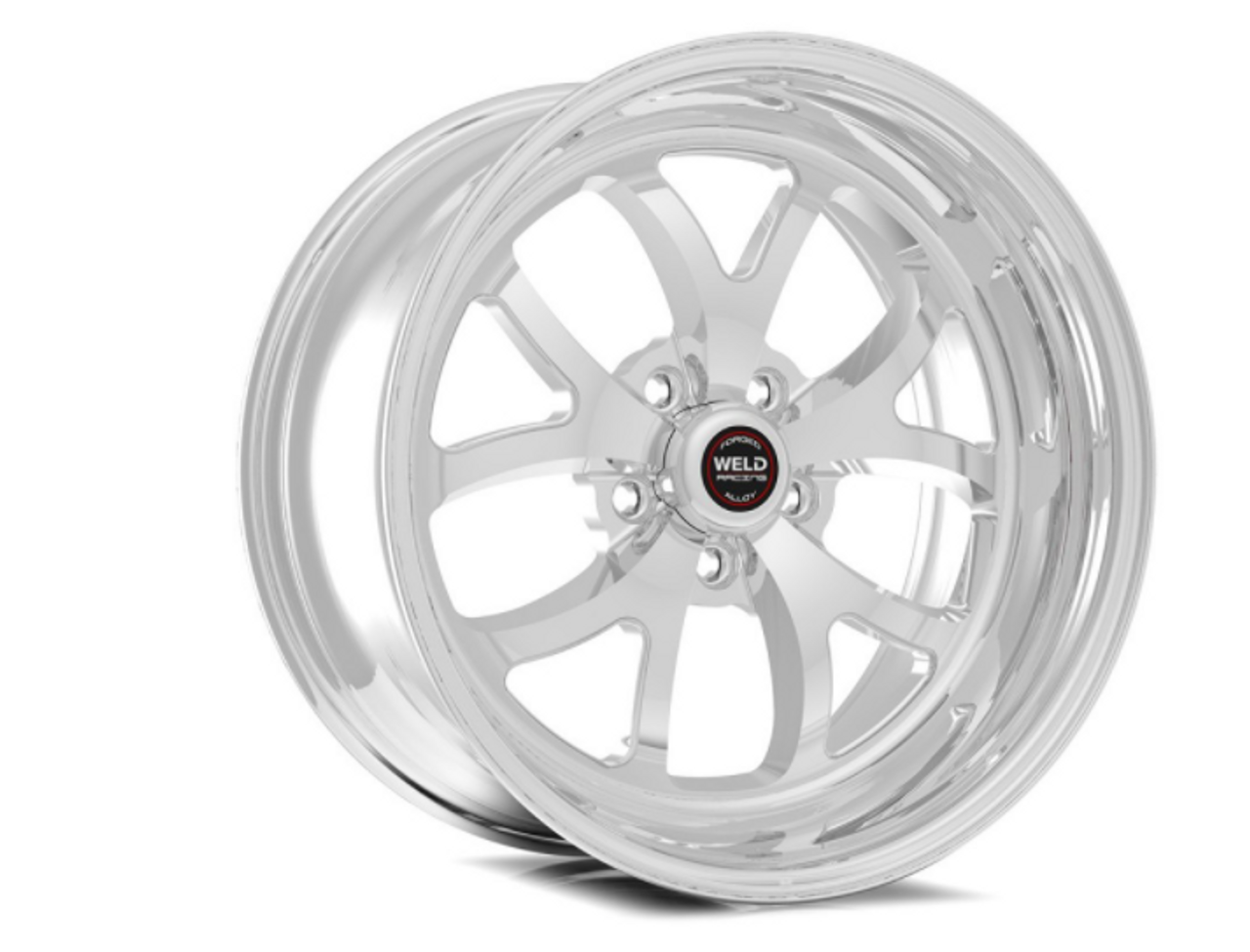 16-22+ Camaro S76 17x10.5 5x120 Rear Wheel (Chrome Center), WELD Racing