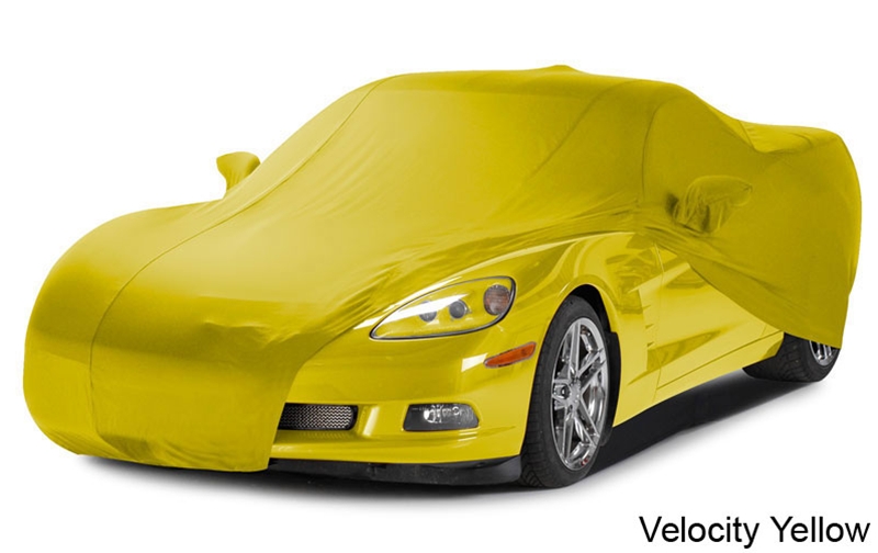 Corvette Color Match Car Cover C6,Z06,ZR1 and Grand Sport, Velocity Yellow