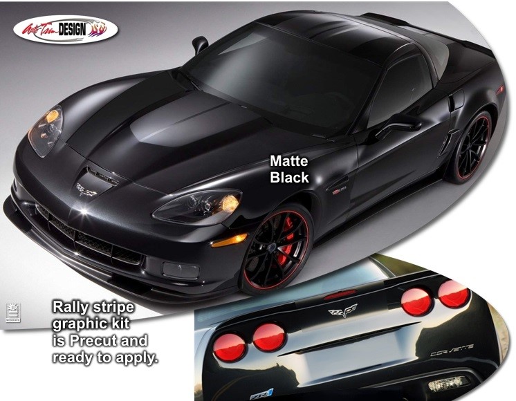 C6 ZR1 Centennial Edition Style Rally Graphic Kit 1
 for Chevrolet C6 Corvette
 ZR1 ONLY