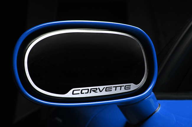 C5 Corvette Style 2pc Side View Mirror Trim