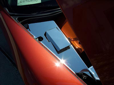 C6 Corvette 4-pc Inner Fender Covers