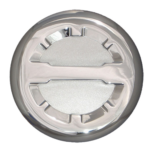Camaro Chrome Blast or Gun Metal Fuel Door - 2010 Camaro Chrome Blast or Gun Metal Fuel Door - 2010
