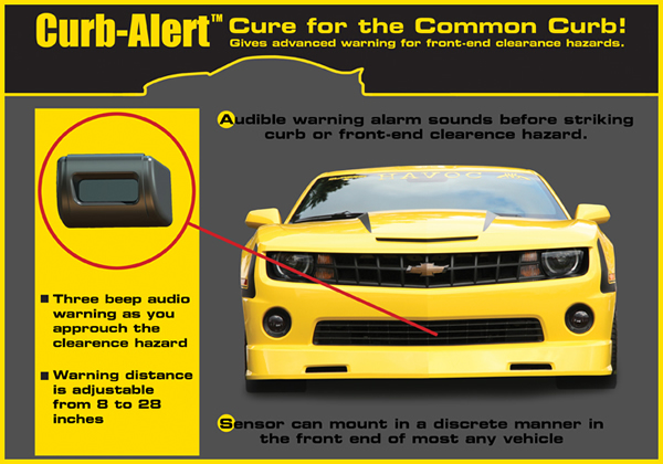 Curb-Alert from IVS - a must for all cars with Front Spoiler/Splitter Corvette