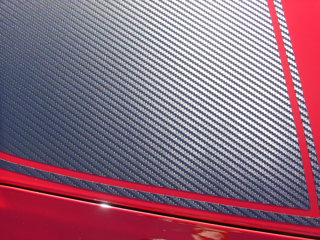 Camaro 2010-2013 Bumble Bee Rally Stripes Kit in Carbon Fiber
