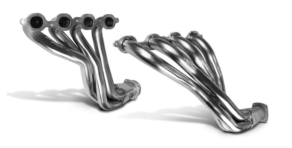 Dynatech Headers, SuperMAXX, 1-7/8" Primary, 3" Collector, Stainless, Natural, GM LS-Series, Chevy Camaro 2016-17, Kit