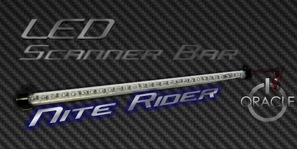 2010-13 Camaro Custom LED Scanner for Front SS Scoop, Night Rider V2 RGB