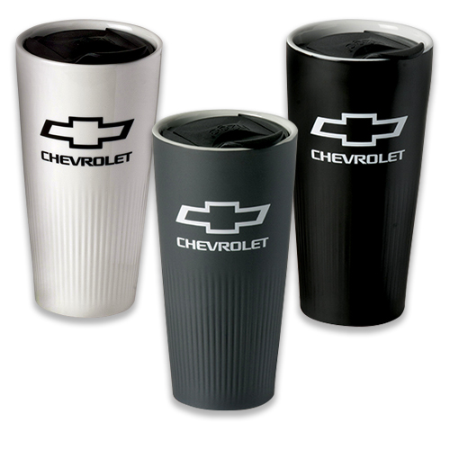 Chevrolet Bowtie Logo 12 Oz. CAFE PORCELAIN Travel Thermal Mug Tumbler Chevrolet Bowtie Logo 12 Oz. CAFE PORCELAIN Travel Thermal Mug Tumbler