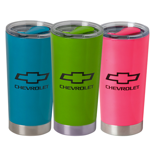 Chevrolet Bowtie Logo 20 Oz. Frost Travel Thermal Stainless Steel Mug Tumbler Chevrolet Bowtie Logo 20 Oz. Frost Travel Thermal Stainless Steel Mug Tumbler