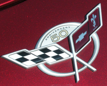 1997-2004 GM style Front Commemorative Bumper Emblem, C5 Corvette