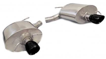 Corsa 11-13 Cadillac CTS Wagon V 6.2L V8 Black Sport Axle-Back Exhaust Corsa 11-13 Cadillac CTS Wagon V 6.2L V8 Black Sport Axle-Back Exhaust