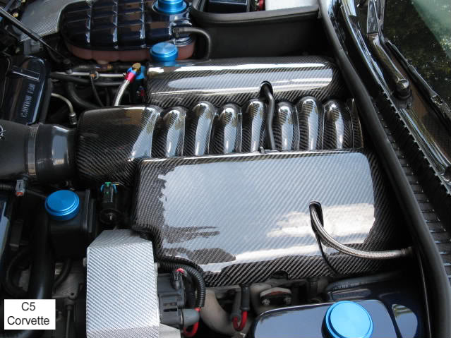 C5 Corvette Carbon Fiber Engine Premium Upgrade Package