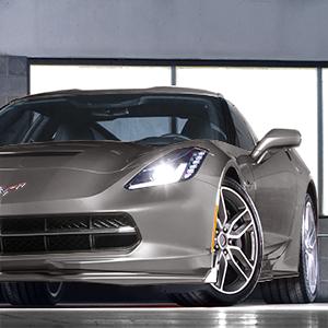 2014+ Corvette Stingray GM OEM Ground Effects Package, Painted Arctic White