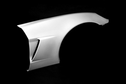 C6 Z06 Corvette Style Fenders LH and RH Set, C6 Coupe or Convertible, Fiberglass