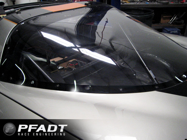 C6 Corvette Lexan Rear Replacement Light Weight Hatch Window