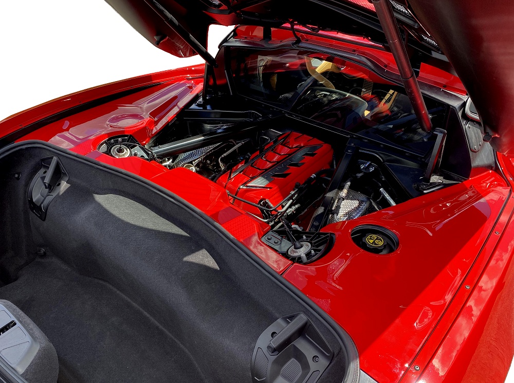RPI, 2020-2024 C8 Corvette Painted Engine Bay Fender Covers 3pc Kit