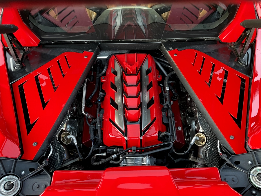 RPI, 2020-2024 C8 Corvette Steel Painted Engine Bay Filler Covers
