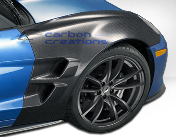 Carbon Creations ZR Edition ZR1 Corvette Style Carbon Fiber Front Fenders