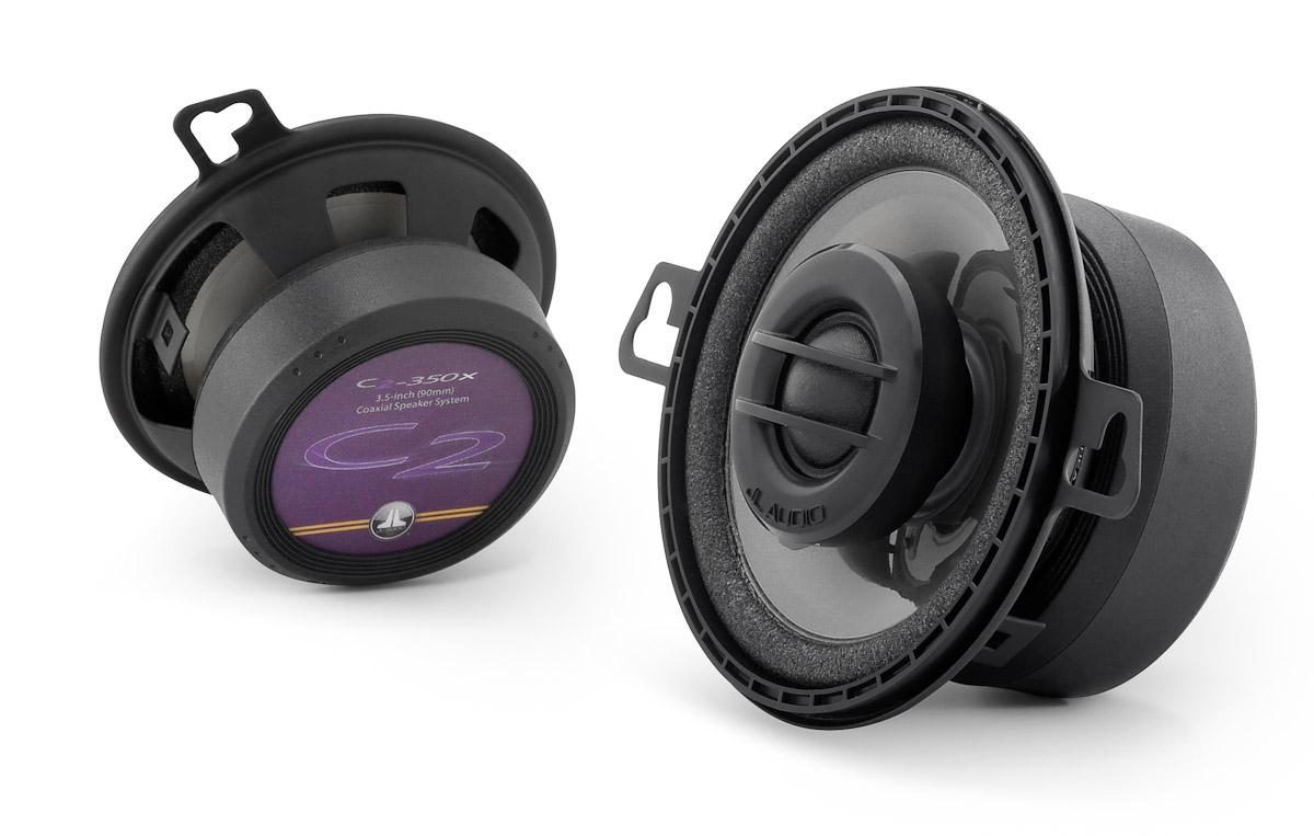 JL AUDIO C2-350x 3.5-in Coaxial Speaker Upgrade, C6 Corvette Front Door