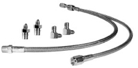 Wilwood Stainless Steel Brake Lines  Corvette C6, Front (2005 and Up)