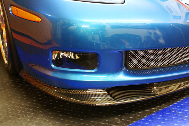 APsis ZR1/Z06/Grand Sport Corvette, ZR1 Style Carbon Fiber Front Splitter/Spoiler