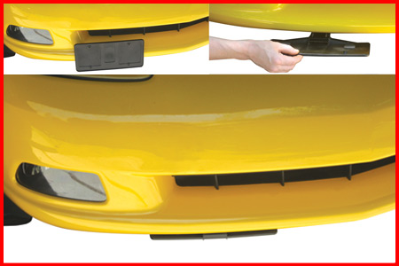 Altec C5/C6 Corvette 1997-2013 Show ‘N’ Go Manual License Plate Transport, Retract or Show your plate