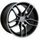 Corvette, C7 Stingray Style, 18x10.5 Wheel for 1988-2004 C4/C5 and Camaro 93-2002 Fitment, MACHINED Face