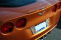 C6 Corvette, Brake Light Rear Spoiler, OEM Style, Fiberglass  