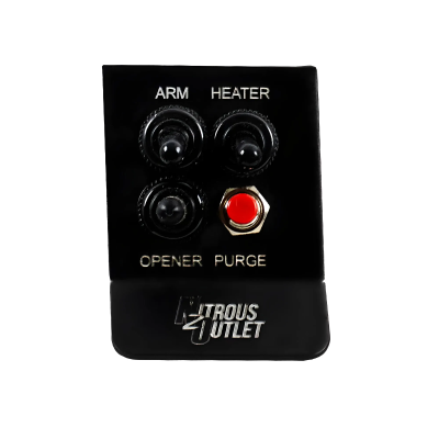 Nitrous Outlet, 2014+ C7 Corvette Power Outlet Tray Fold-Up Nitrous Control Switch Panel