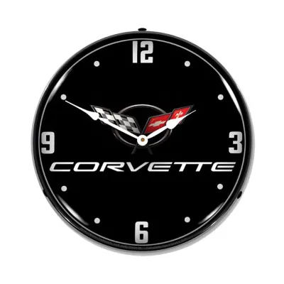 C5 Corvette LED Clock 14"