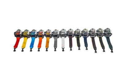 2020-27 C8 Corvette All Models Seat Belt Replacements, OEM Argon (Orange)