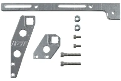 Ict Billet Manifold Mount Throttle Cable Bracket - GM LS-Series - Aluminum