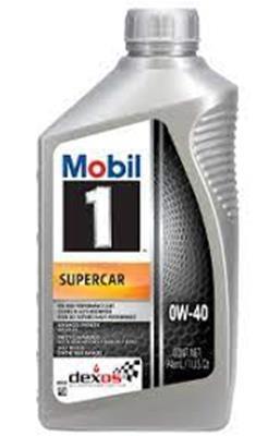 Mobil 1 Supercar GM dexosR Engine Oil, 0W40 - 1 Quart,  Single Bottle