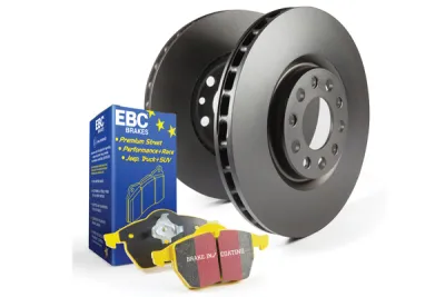 2015-2019 Chevrolet Camaro LT, LS,  3.6, V6  S13KR Kit Number REAR Disc Brake Pad and Rotor Kit DP43064R+RK1694, S13KR1669