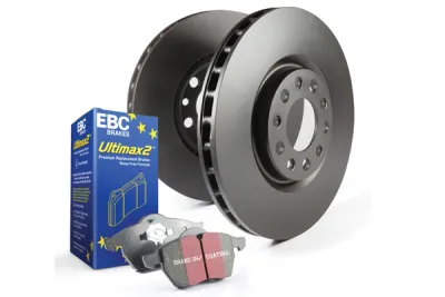2015-2019 Chevrolet Camaro LT, LS,  3.6, V6  S1KF Kit Number FRONT Disc Brake Pad and Rotor Kit UD1001+RK7733, S1KF1900