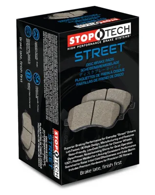 C7 Corvette Stingray, 2016+ Camaro Front Stop-Tech Sport Brake Pads; w/ Shims