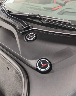2020-2026 C8 Corvette Front Trunk Fluid Cap Covers - Z06