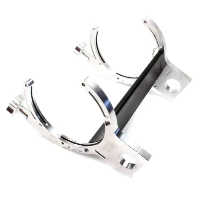 Nitrous Outlet Billet Bar Mount Automatic Heated Bottle Bracket - 1-1/2" Bar/4AN